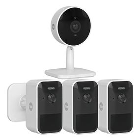 3 Outdoor Cameras and 1 Indoor Camera