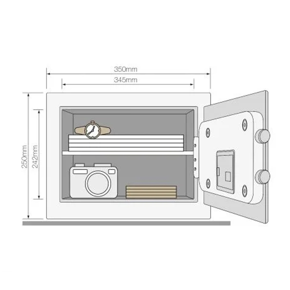 yale floor safe install