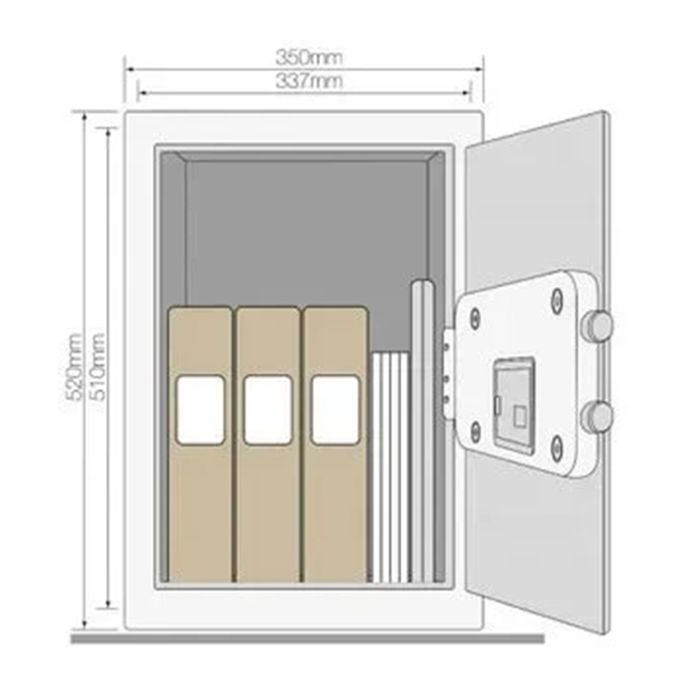 yale floor safe install