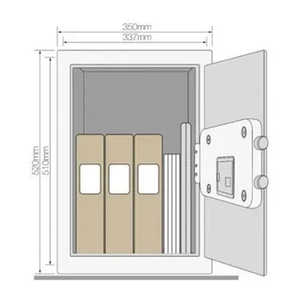 yale floor safe install
