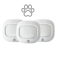 3 Pack - Pet Friendly Motion Detector - Intruder and Sync Alarm Range