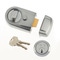 Y3 Contemporary Nightlatch - 60mm-Satin Chrome