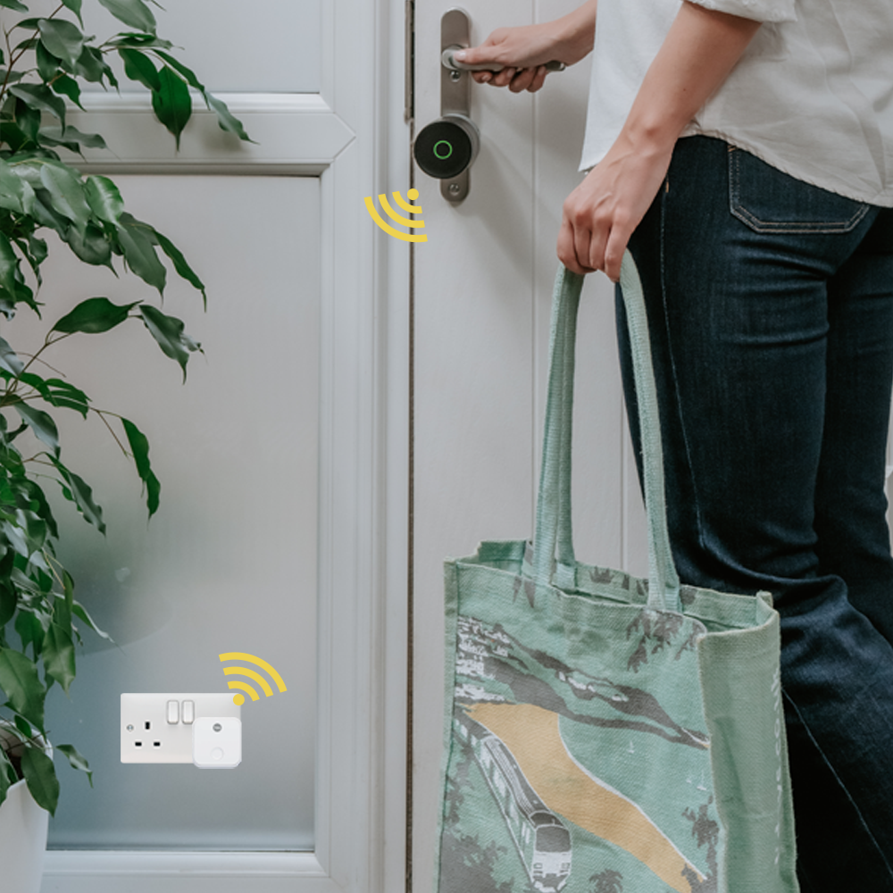 Lock and unlock your door from anywhere using the Yale Access app